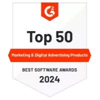 G2 Best Software Awards Badge