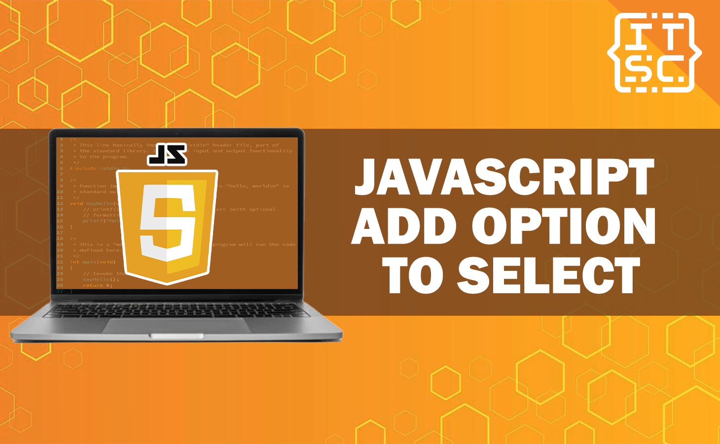 javascript add option to select