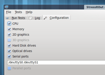 SIO configuration tab SIO configuration tab