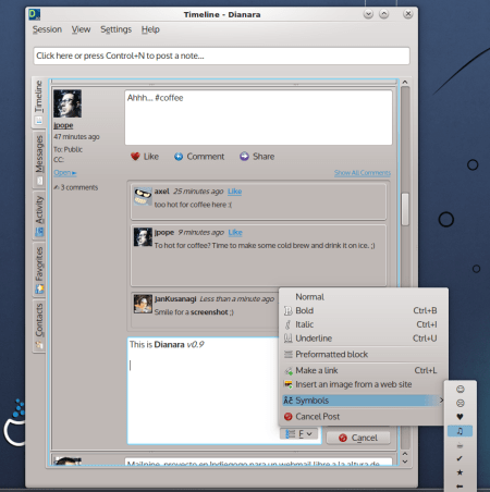 This time I made a screenshot with more conventional colors ;)