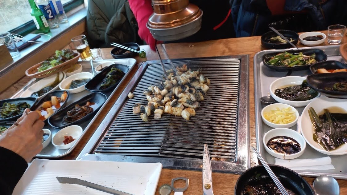 ソウルの忘年会、うなぎ