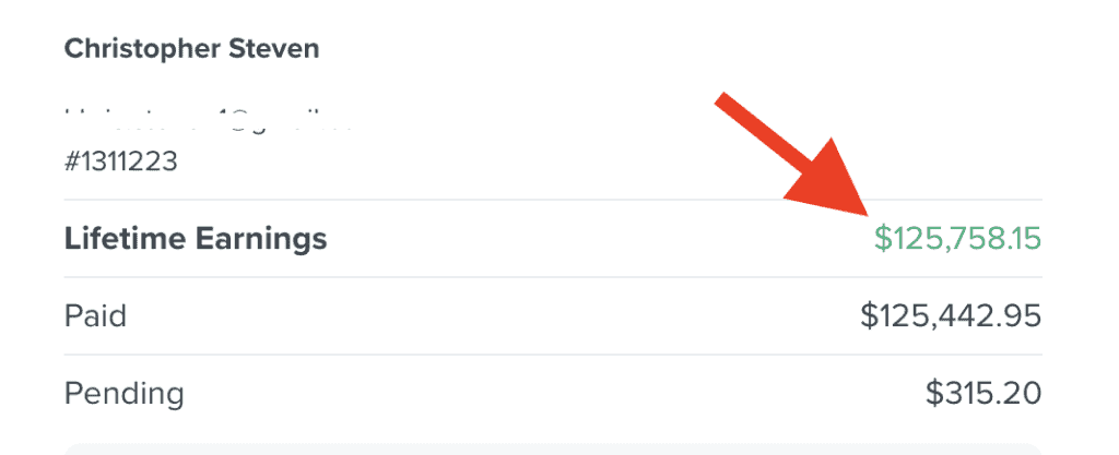 CF affiliate screenshot CF affiliate screenshot