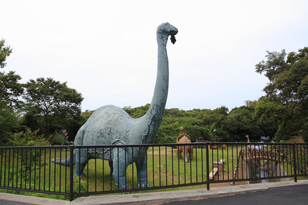 首長竜の復元模型/和歌山市森林公園(ちびっこ広場)(和歌山県/和歌山市)