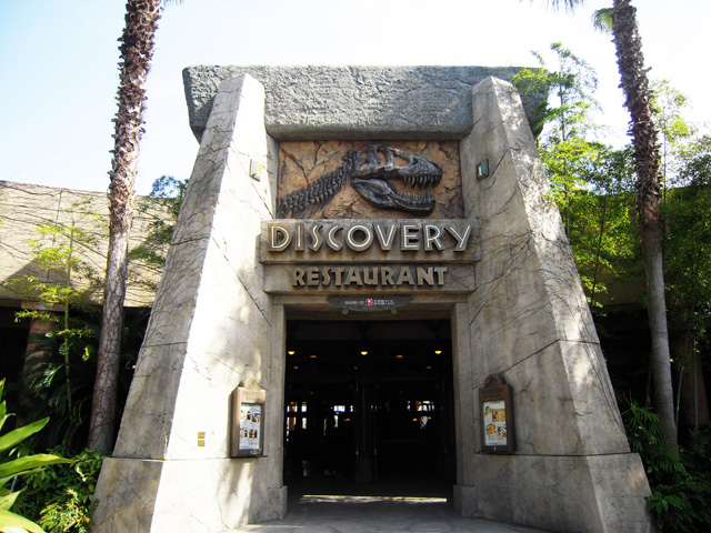 映画でティラノサウルスとラプトルが戦ったビジターセンター/ユニバーサル・スタジオ・ジャパン(大阪市)