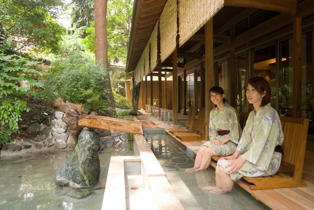 足湯/下部ホテル(山梨県/身延町)