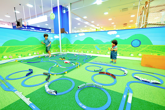 プラレールコーナー/FUN VILLAGE in URAWAMISONO(埼玉県/さいたま市緑区)