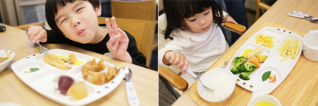 夕食の様子│宿泊レポ/蓼科グランドホテル滝の湯(長野県/茅野市)