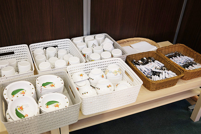 子ども用食器│宿泊レポ/蓼科グランドホテル滝の湯(長野県/茅野市)