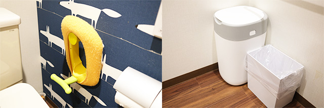 おむつ用ゴミ箱・子ども用便座│宿泊レポ/蓼科グランドホテル滝の湯(長野県/茅野市)
