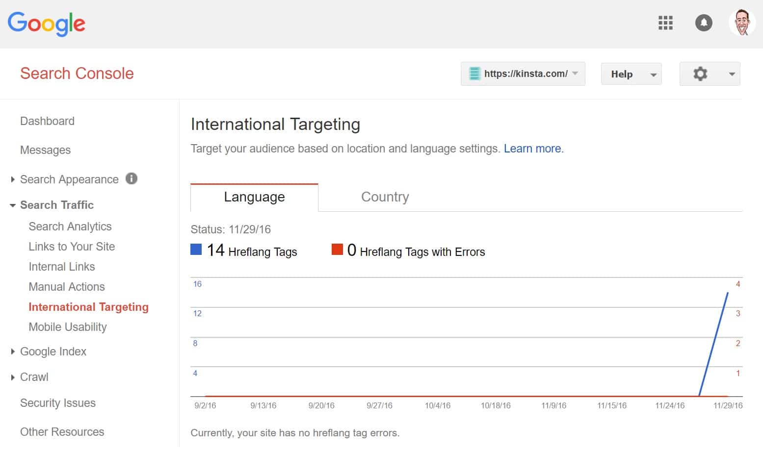 International targeting in Google Search Console International targeting in Google Search Console