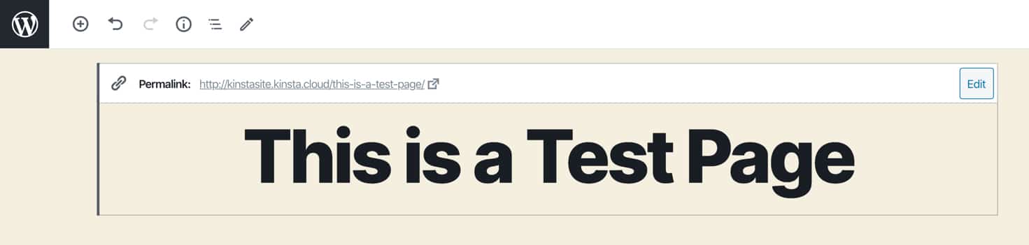 Définir le slug d'une page WordPress à l'aide de l'URL de permalien
