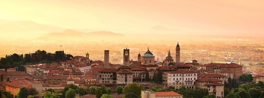 Bergamo skyline