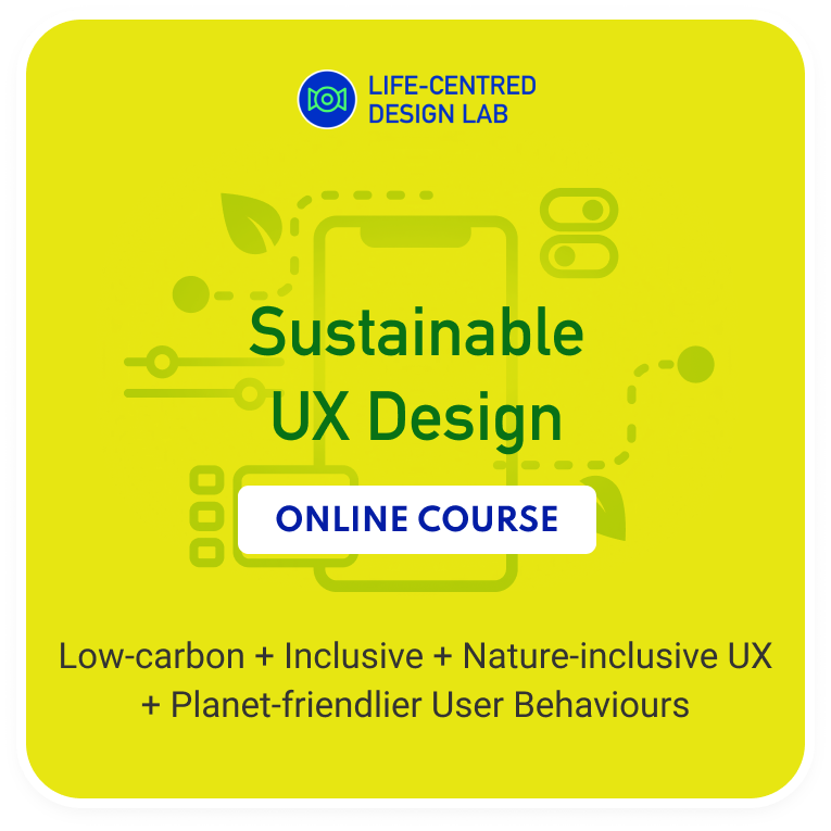 Sustainable UX Course Panel