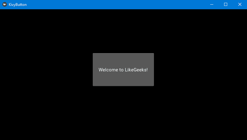 Change Kivy button size & position