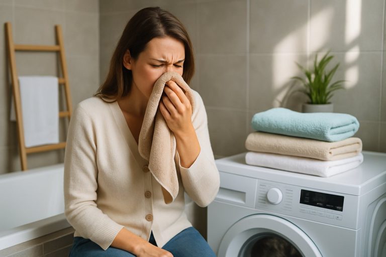 Voici pourquoi vos serviettes sentent mauvais malgré les lavages (et comment y remédier) Voici pourquoi vos serviettes sentent mauvais malgré les lavages (et comment y remédier)