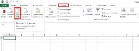 Wie öffne ich den LinkedIn Kontakte Datenexport mit Excel 1