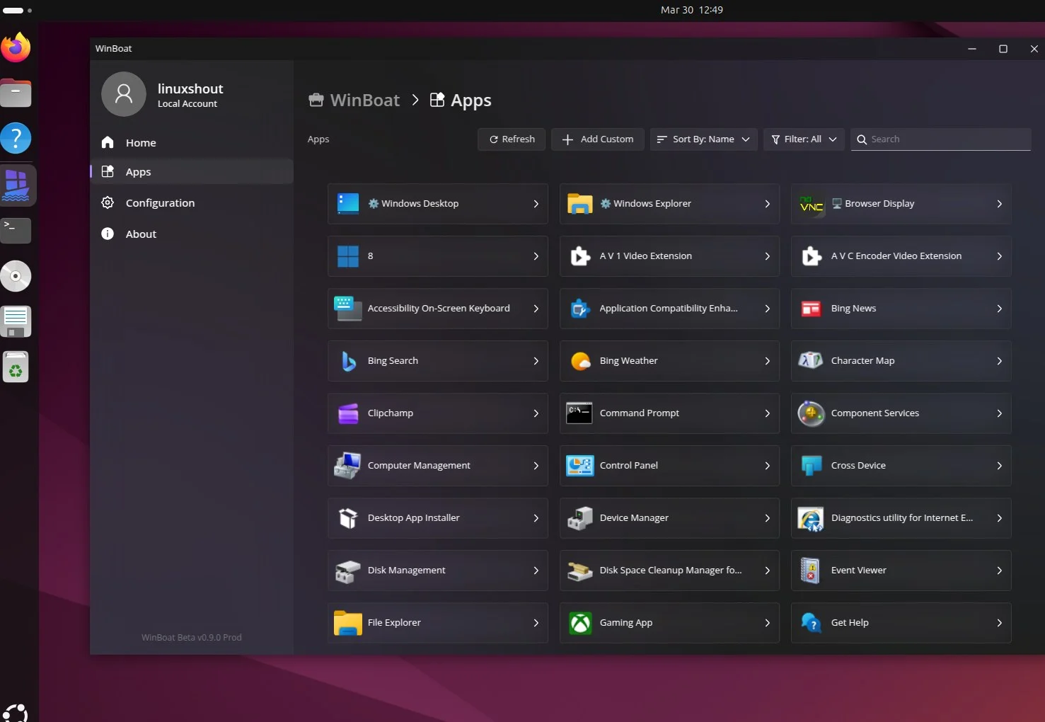 Running Windows Apps on Winboat Linux Ubuntu