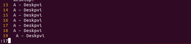 line-number-in-vim-editor