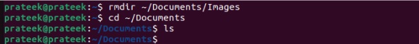 rmdir-command-to-delete-a-subdirectory