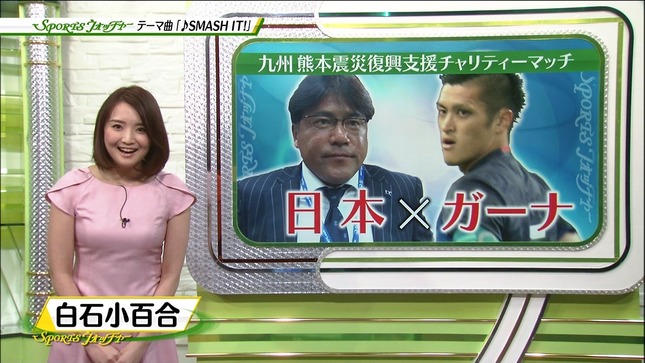 白石小百合 追跡LIVE!SPORTSウォッチャー 3