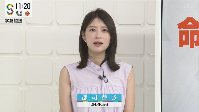 郡司恭子 NNNニュース ミヤネ屋 1