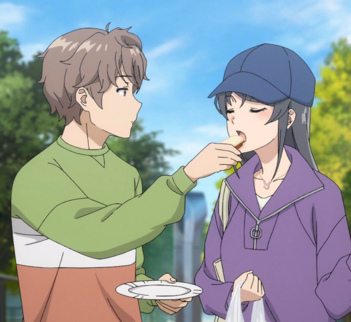 【青春ブタ野郎】あーん|にじげん!デイリー