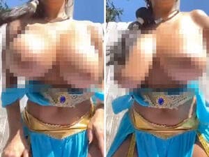 【神回】巨乳JDがおっぱい丸出しでベリーダンス ⇒ エロすぎて「皆のオカズ」認定されるwww