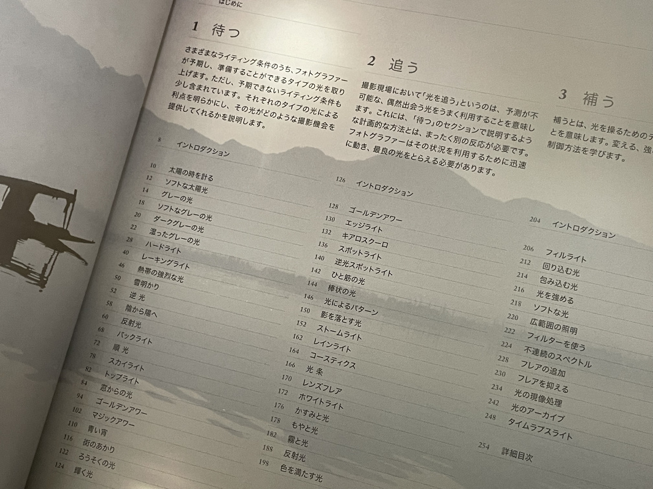 capturing lightmokuji .png CAPTURiNg light目次