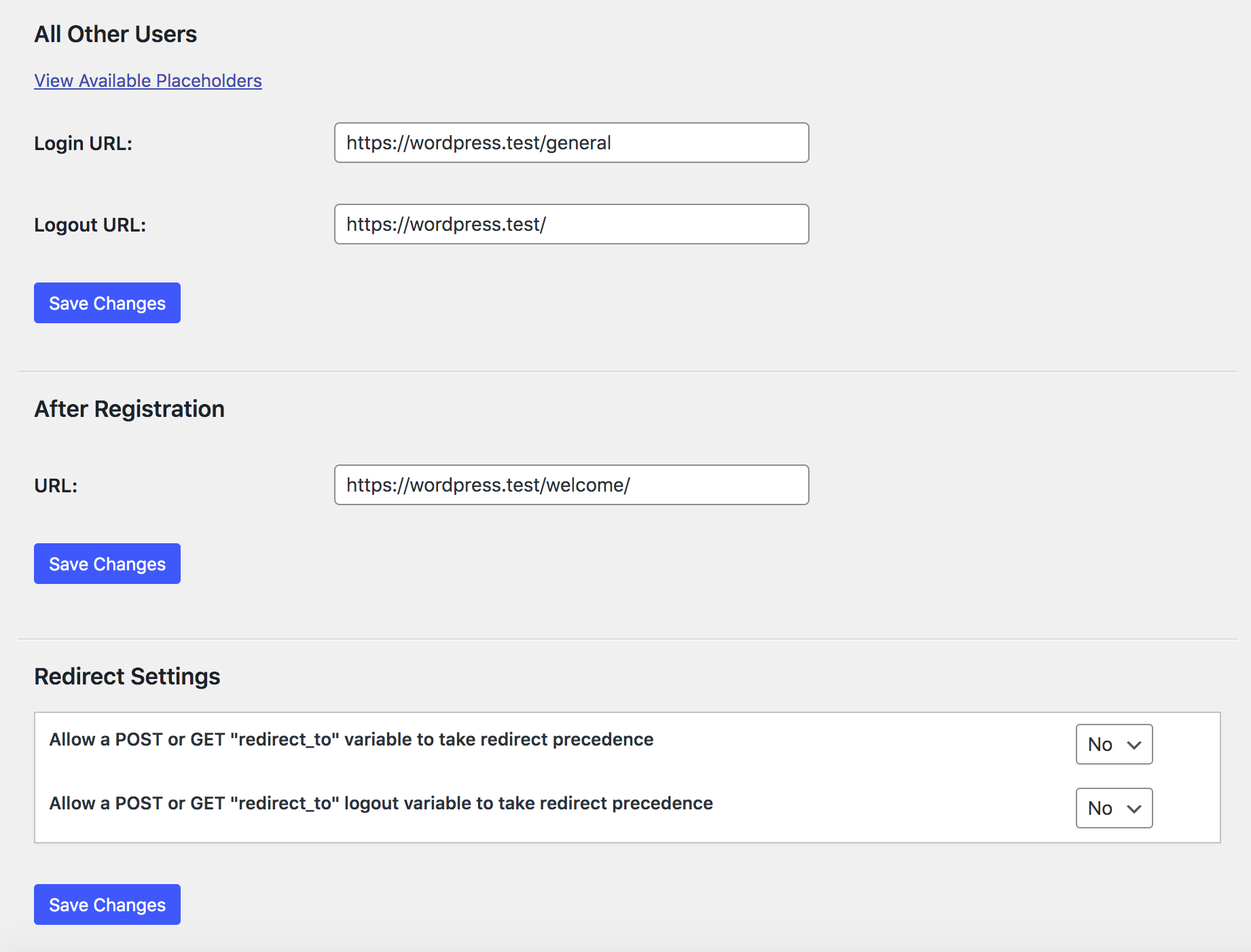 other-redirect-settings