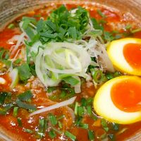 名護「ラーメン鬼蔵」で赤鬼ラーメン