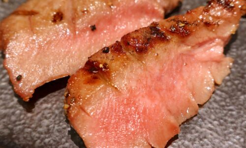 仙台空港「牛タンレストラン陣中 仙台国際空港店」で高価な牛タン食べ比べ&ボタン