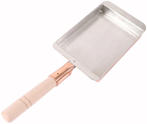 遠藤商事 TKG 銅玉子焼き 関西型 13.5cm 幅135×奥行180mm ガス火対応 質量(kg)0.68 銅の優秀な熱伝導率で、すばやい調理可能 木製ハンドル(取付必要) 業務用 BTM04013 遠藤商事 TKG 銅玉子焼き 関西型 13.5cm 幅135×奥行180mm ガス火対応 質量(kg)0.68 銅の優秀な熱伝導率で、すばやい調理可能 木製ハンドル(取付必要) 業務用 BTM04013