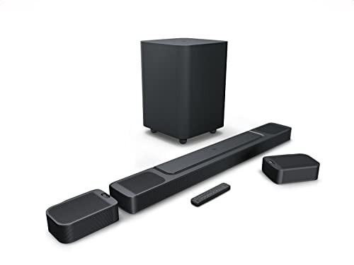 JBL BAR 1000 サウンドバー/7.1.4ch完全ワイヤレスサラウンド/Dolby Atmos/DTS:X/eARC対応/ブラック JBLBAR1000PROBLKJN 大 JBL BAR 1000 サウンドバー/7.1.4ch完全ワイヤレスサラウンド/Dolby Atmos/DTS:X/eARC対応/ブラック JBLBAR1000PROBLKJN 大