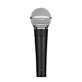 SHURE シュア SM58-LCE ダイナミックマイク : ON/OFFスイッチなし 単一指向性 カーディオイド XLR 有線 ボーカル 歌 ライブ レコーディング DTM マイクロホン マイクロフォン【国内正規品/メーカー保証2年】