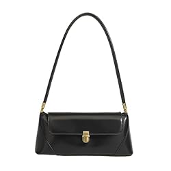 女性用クラシックショルダーバッグ ヴィンテージハンドバッグ レトロ スモールパース ホーボーハンドバッグ クレセントバッグ 脇下バッグ, ブラック///ホワイト, クラシック。 女性用クラシックショルダーバッグ ヴィンテージハンドバッグ レトロ スモールパース ホーボーハンドバッグ クレセントバッグ 脇下バッグ, ブラック///ホワイト, クラシック。