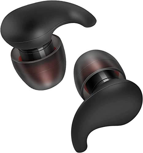 耳栓 睡眠用 防音 安眠 聴覚保護用 騒音対策 【2種類イヤーチップ 6つのサイズ入れ】飛行機 ライブ 工事 仕事 集中 勉強 水洗い可能 繰り返し使用可能 携帯ケース付き (ブラック) ERH-02 耳栓 睡眠用 防音 安眠 聴覚保護用 騒音対策 【2種類イヤーチップ 6つのサイズ入れ】飛行機 ライブ 工事 仕事 集中 勉強 水洗い可能 繰り返し使用可能 携帯ケース付き (ブラック) ERH-02