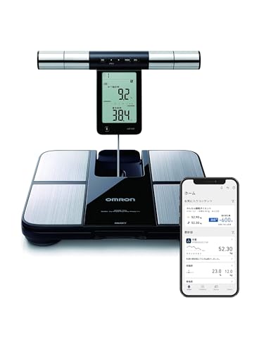 オムロン 体重 体組成計 カラダスキャン ブラック KRD-703T スマホ連動 データ自動転送 全身測定方式 部位別測定 BMI 骨格筋率 体脂肪率 OMRON connect対応 オムロン 体重 体組成計 カラダスキャン ブラック KRD-703T スマホ連動 データ自動転送 全身測定方式 部位別測定 BMI 骨格筋率 体脂肪率 OMRON connect対応