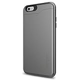Spigen シュピゲン スマホケース iPhone6s Plus / iPhone6 Plus 対応 米軍MIL規格取得 耐衝撃 IC カード収納 スリム・アーマー CS SGP10910 (ガンメタル)