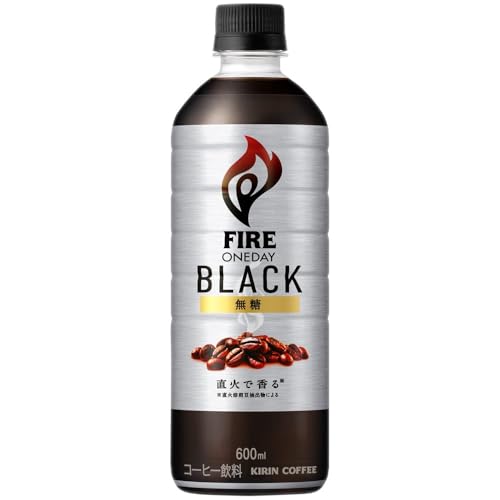 Fire(ファイア) キリン ワンデイ ブラック コーヒー 無糖 600ml 24本 ペットボトル Fire(ファイア) キリン ワンデイ ブラック コーヒー 無糖 600ml 24本 ペットボトル