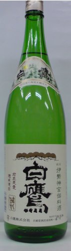 伊勢神宮御料酒 白鷹 伊勢ラベル 1800ml