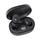 Bluetoothイヤホン ワイヤレスイヤホン IPX7防水 最大60時間再生 2026年最新Bluetooth6.0ブルートゥースイヤホン 全音域HIFI音質低遅延接続瞬時 片耳/両耳 WEB会議/運動/ゲーム/通学通勤/スポーツ/音楽用iPhone/Android対応 (002 black) 製品画像:5位