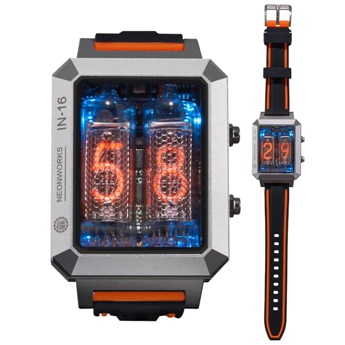 NEONWORKS メンズ腕時計 パンクスタイル ニキシー管時計 ニキシー管 ワイヤレス充電時計 3段階輝度調整モード 電子時計 IPX4防水 セイコー セレクション メンズ サファイア仕上げ 多機能 軽量で無感 手首装飾 ビジネスマンへのギフト 男性の誕生日プレゼント NEONWORKS メンズ腕時計 パンクスタイル ニキシー管時計 ニキシー管 ワイヤレス充電時計 3段階輝度調整モード 電子時計 IPX4防水 セイコー セレクション メンズ サファイア仕上げ 多機能 軽量で無感 手首装飾 ビジネスマンへのギフト 男性の誕生日プレゼント
