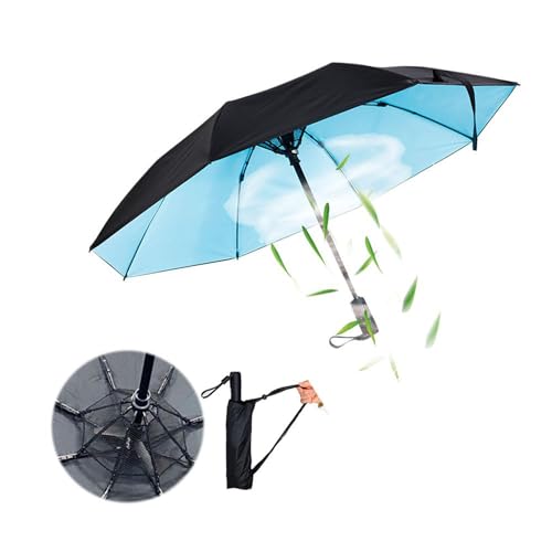 LEMMAN 2025新登場 折りたたみ日傘 扇風機付きの雨傘 完全遮光 ファン付き 日傘 日傘 可愛い メンズ 日傘 USB充電式 長傘 大きい 送風 遮光 遮熱 晴れ雨兼用折りたたみ傘 軽量 傘 uvカット 遮光率100% 日傘ゴルフ軽量 ワンタッチ サッカー日傘 スポーツ観戦用男女兼用,青 LEMMAN 2025新登場 折りたたみ日傘 扇風機付きの雨傘 完全遮光 ファン付き 日傘 日傘 可愛い メンズ 日傘 USB充電式 長傘 大きい 送風 遮光 遮熱 晴れ雨兼用折りたたみ傘 軽量 傘 uvカット 遮光率100% 日傘ゴルフ軽量 ワンタッチ サッカー日傘 スポーツ観戦用男女兼用,青
