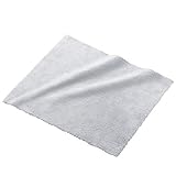 エレコム クリーニングクロス 超極細繊維 Mサイズ クリーナー マイクロファイバー 水性/油性汚れ対応 強力 ウォッシャブル 【日本製】 グレー KCT-006GY