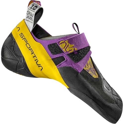 LA SPORTIVA (ラ・スポルティバ) スクワマ EU39.0 パープル:イエロー LA SPORTIVA (ラ・スポルティバ) スクワマ EU39.0 パープル:イエロー