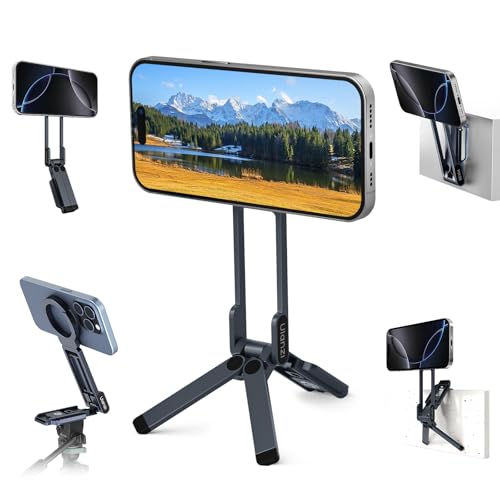 Ulanzi MA38 スマホ三脚 ミニ三脚 magsafeに対応 自撮り棒 スマホスタンド 携帯スタンド 折りたたみ式 磁気マグネット式付き フック付き 多機能360度回転 1/4ネジ穴付き Arca対応 アルミ製 持ち運び便利 安定 軽量 角度調整可能 横置き/縦置き 卓上三脚 セルフィー/生放送/撮影録画/動画鑑賞に最適 Android/iPhone17に対応 Ulanzi MA38 スマホ三脚 ミニ三脚 magsafeに対応 自撮り棒 スマホスタンド 携帯スタンド 折りたたみ式 磁気マグネット式付き フック付き 多機能360度回転 1/4ネジ穴付き Arca対応 アルミ製 持ち運び便利 安定 軽量 角度調整可能 横置き/縦置き 卓上三脚 セルフィー/生放送/撮影録画/動画鑑賞に最適 Android/iPhone17に対応