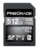 ProGrade Digital (プログレードデジタル) 【SDXC UHS-II V90】 COBALT 300R メモリーカード 正規輸入品 (512GB)