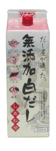 だし屋が造った無添加白だし しあわせ(GL) 300ml だし屋が造った無添加白だし しあわせ(GL) 300ml