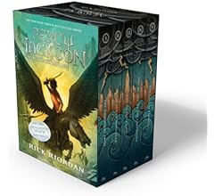 Percy Jackson and the Olympians 5 Book Paperback Boxed Set (w/poster): 1-5