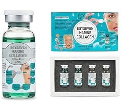 4 أمبولات كولاجين بحري العلاجية لشد وتجديد البشرة، تقليل التجاعيد والمسام، وتفتيح التصبغات بتركيبة رباعية مُركزة - ريتينول،…